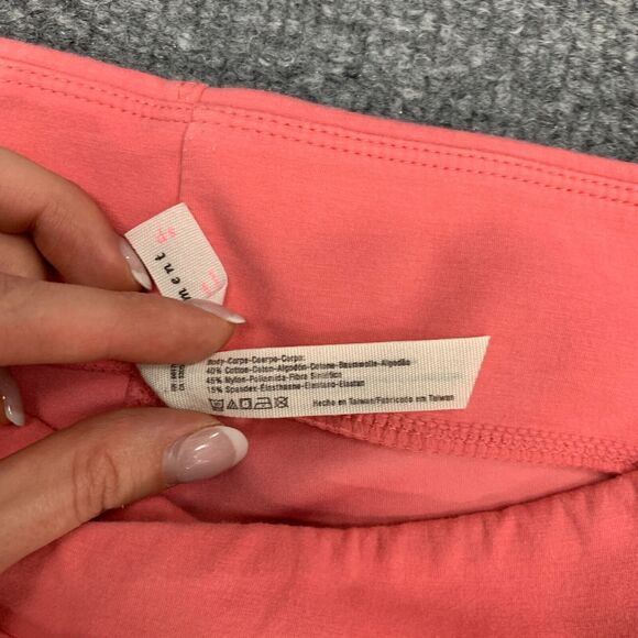 Free People Movement Turnout Leggings Womens S Small Watermelon Cross Front Crop - Picture 6 of 14